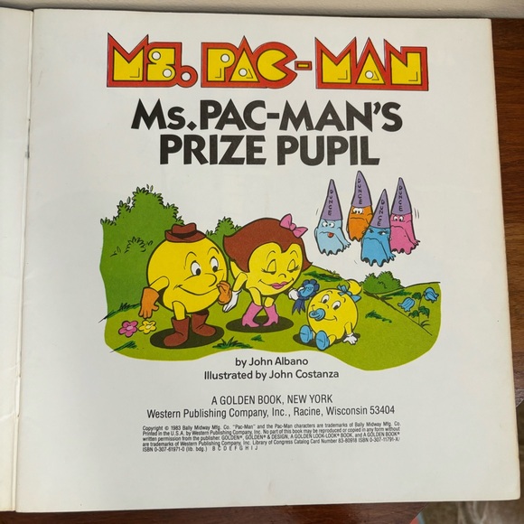 Vintage Pac-Man storybooks - Picture 11 of 14